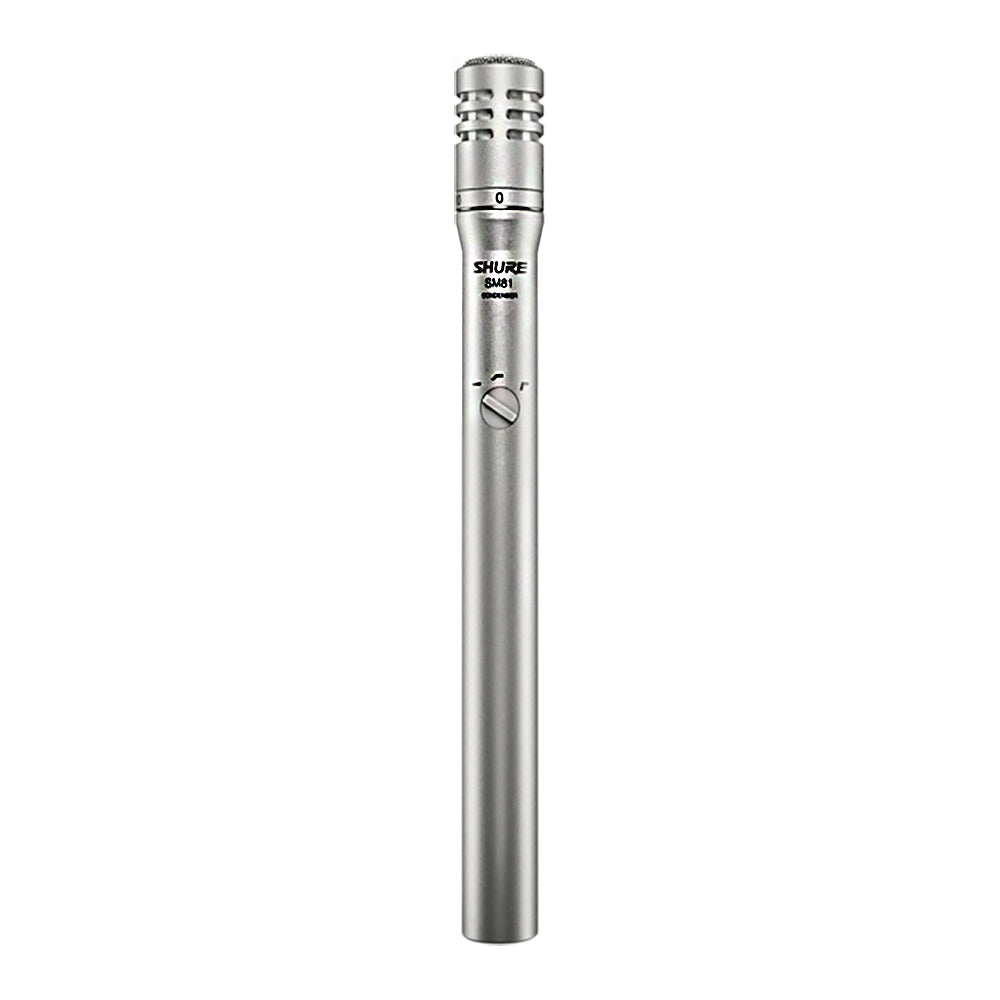 Shure SM81 Condenser Instrument Microphone-microphone-Shure- Hermes Music